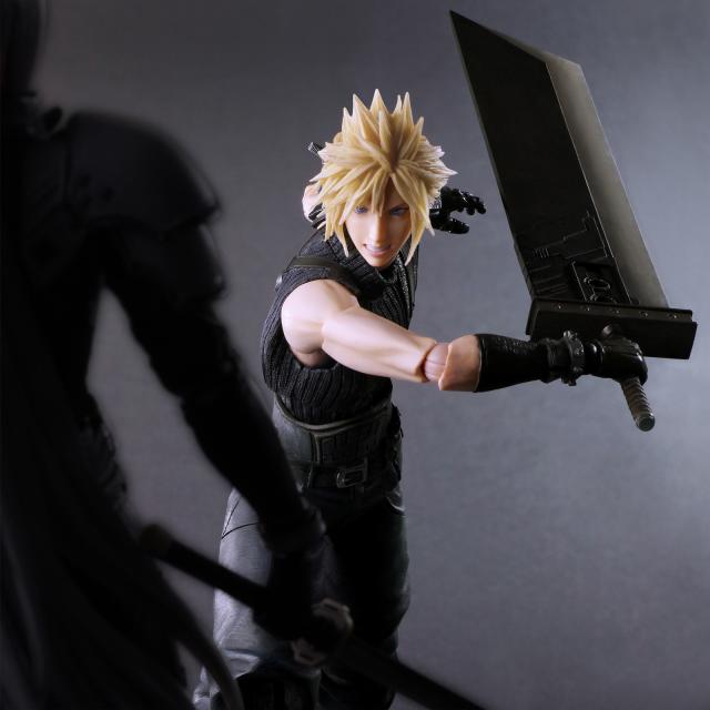 『中古即納』{FIG}PLAY ARTS改(プレイアーツ改) ザックス CRISIS CORE FINAL FANTASY VII(ファイナルファンタジー7) フィギュア スクウェア・エニックス 中古即納[FIG] PLAY ARTS改(プレイアーツ改) リク DX版 キングダム
