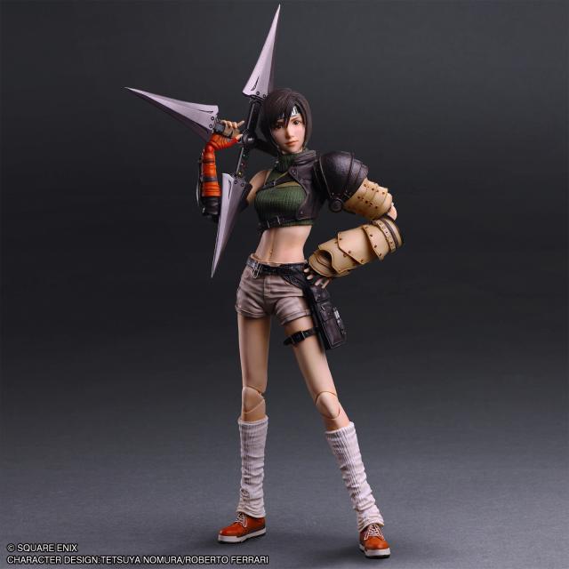 【美品】FINAL FANTASY VII ユフィ プレイアーツ改 (おまけ付) 中古即納】[FIG] PLAY ARTS改(プレイアーツ改) ユフィ・キサラギ FINAL