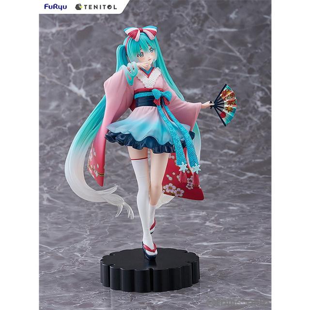 中古即納』{FIG} みくずきん 初音ミク -Project DIVA- 2nd 1/7