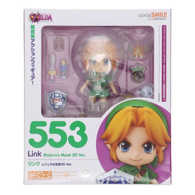 【希少・未開封品】ねんどろいど リンク ムジュラの仮面3D Ver. 553 中古即納】[FIG] ねんどろいど 553 リンク ムジュラの仮面3D Ver