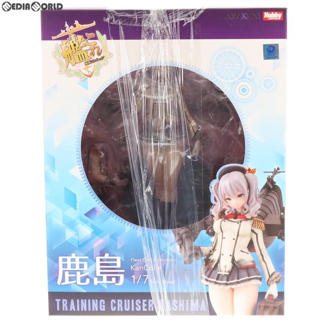 艦隊これくしょん 鹿島 1/7 完成品フィギュア AMAKUNI おまけ付き 中古