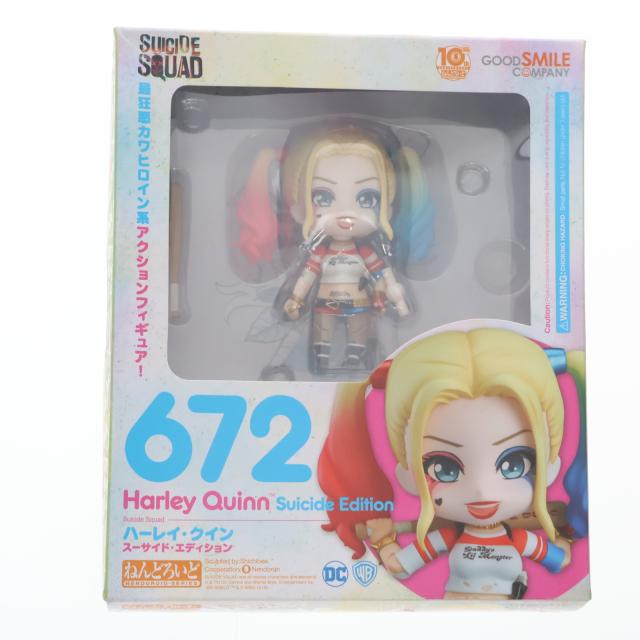 ねんどろいど 672 ハーレイ クイン スーサイド エディション 中古即納】[FIG] ねんどろいど 672 ハーレイ・クイン スーサイド