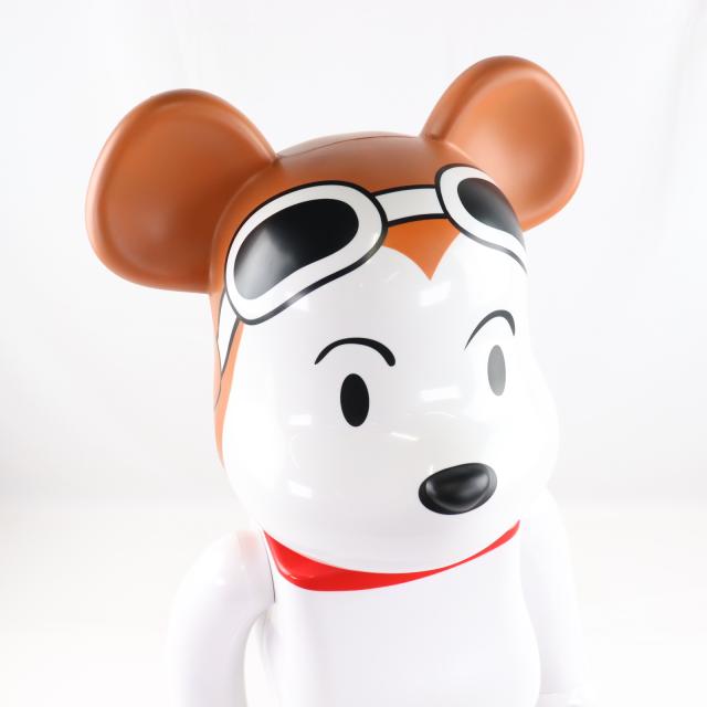 【中古即納】[FIG] BE@RBRICK(ベアブリック) SNOOPY FLYING ACE(スヌーピー フライング・エース) 1000% PEANUTS(ピーナッツ) SNOOPY 完成品 可動フィギュア メディコム・トイ(20140331)_9