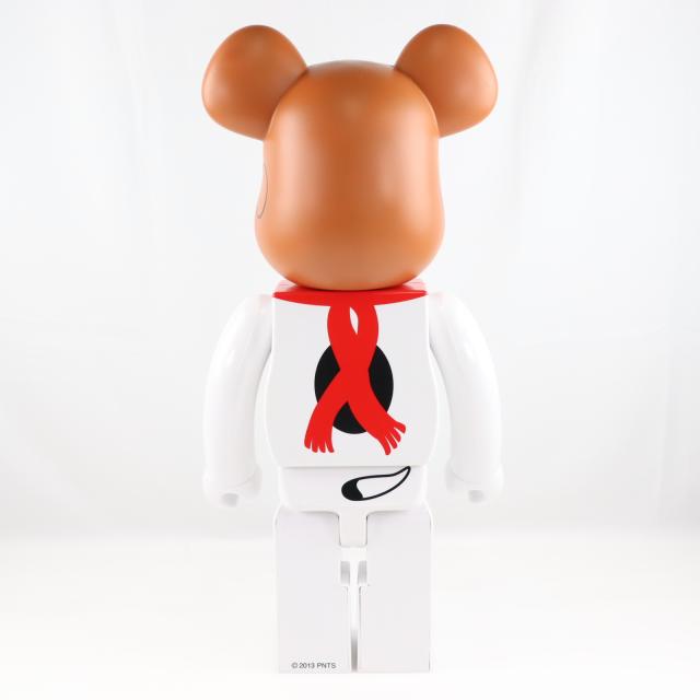 【中古即納】[FIG] BE@RBRICK(ベアブリック) SNOOPY FLYING ACE(スヌーピー フライング・エース) 1000% PEANUTS(ピーナッツ) SNOOPY 完成品 可動フィギュア メディコム・トイ(20140331)_6