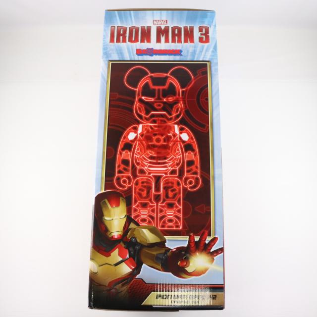 中古即納】[FIG] BE@RBRICK(ベアブリック) アイアンマン マークXLII(42