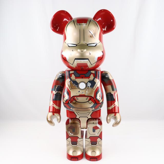 中古即納】[FIG] BE@RBRICK(ベアブリック) アイアンマン マークXLII(42