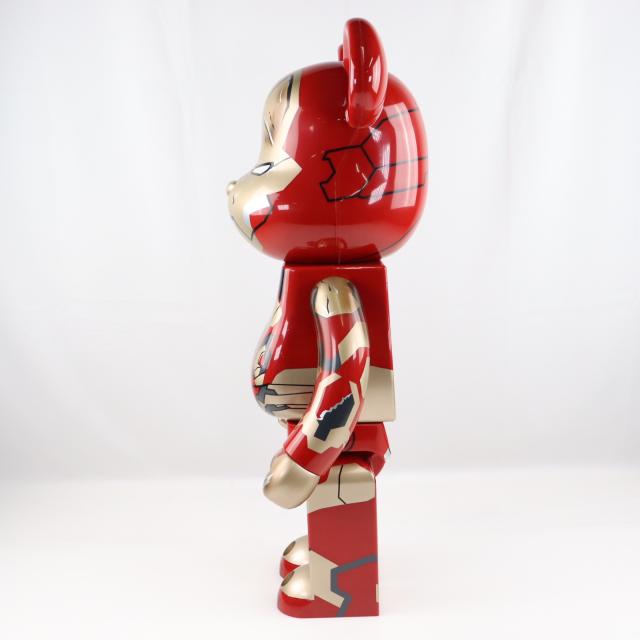 中古即納】[FIG] BE@RBRICK(ベアブリック) アイアンマン マークXLII(42
