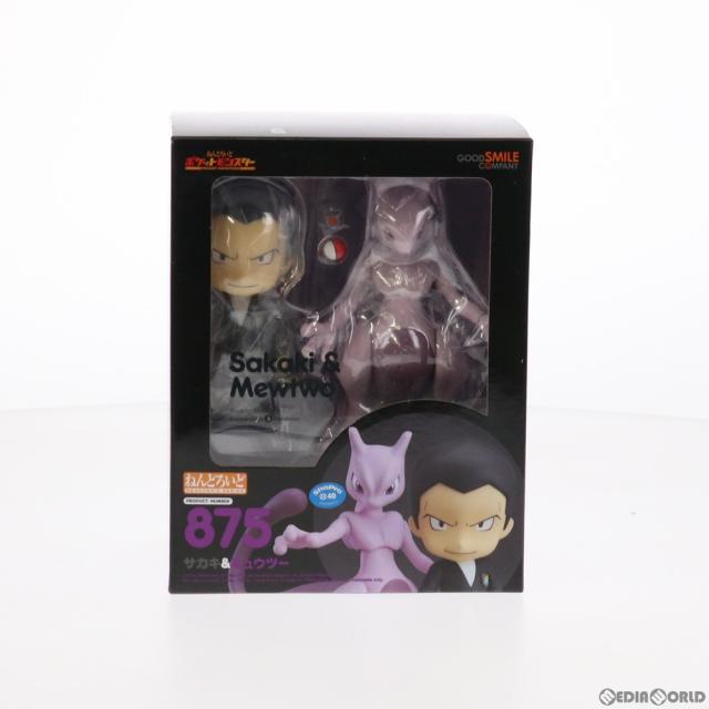 【中古即納】[FIG] ねんどろいど 875 サカキ ミュウツー ポケットモンスター 完成品 可動フィギュア グッドスマイルカンパニー(20180811)