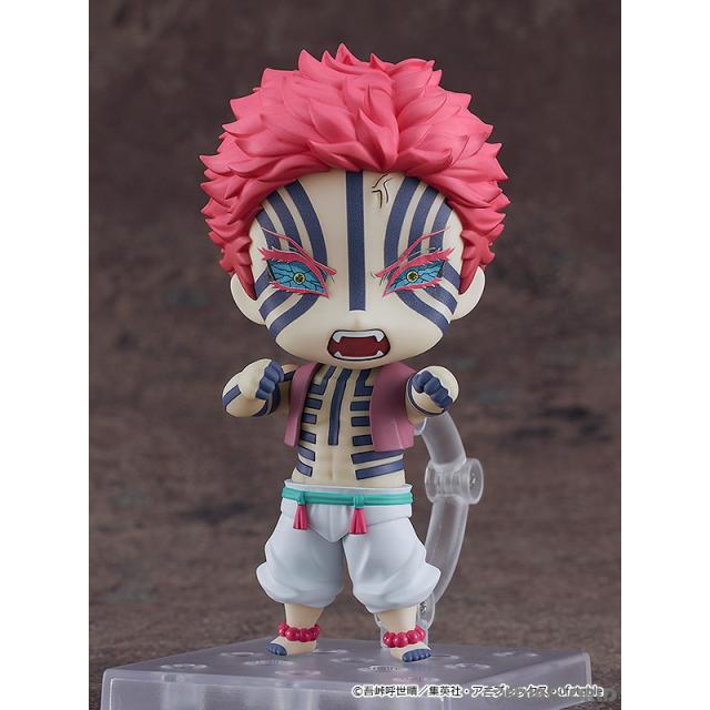 鬼滅の刃Akaza猗窩座 フィギュア 2112ねんどろいど 中古即納】[FIG] ねんどろいど 2112 猗窩座(あかざ) 鬼滅の刃 完成品