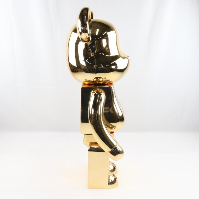 【中古即納】[FIG] WORLD WIDE TOUR BE@RBRICK(ベアブリック) mastermind JAPAN 1000%(ゴールド) 完成品 可動フィギュア メディコム・トイ(20071123)_6