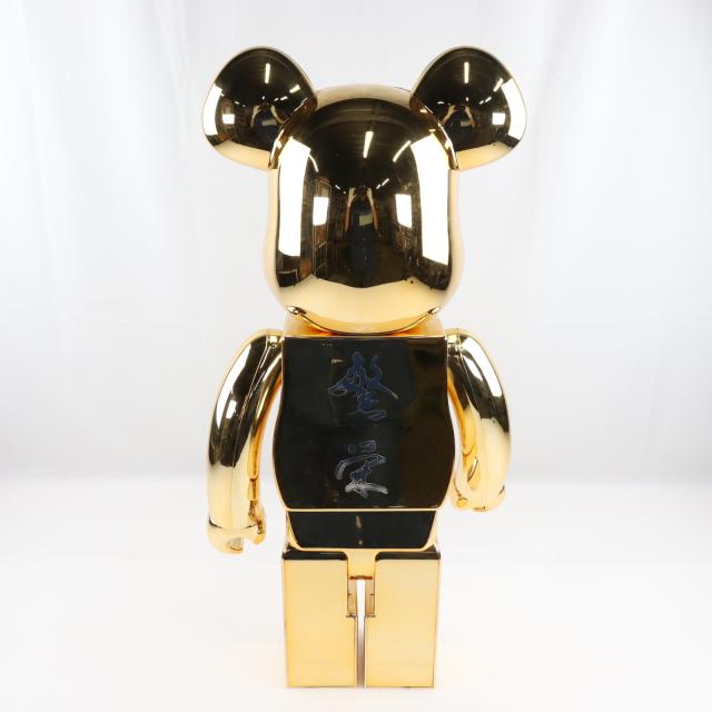 【中古即納】[FIG] WORLD WIDE TOUR BE@RBRICK(ベアブリック) mastermind JAPAN 1000%(ゴールド) 完成品 可動フィギュア メディコム・トイ(20071123)_7