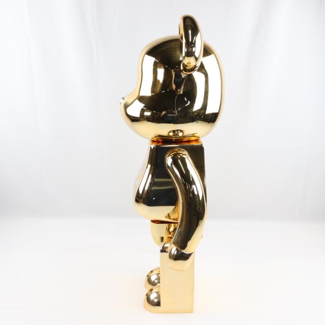 【中古即納】[FIG] WORLD WIDE TOUR BE@RBRICK(ベアブリック) mastermind JAPAN 1000%(ゴールド) 完成品 可動フィギュア メディコム・トイ(20071123)_8