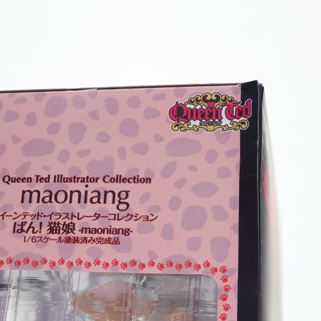 【中古即納】[FIG] 猫娘-maoniang- 褐色ver.(限定パーツ付き) クイーンテッド・イラストレーターコレクション 1/6 完成品 フィギュア ワンダーフェスティバル2018冬 駿河屋限定 クイーンテッド(20180301)_2