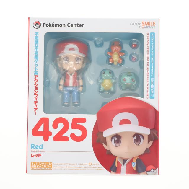 中古即納】[FIG] ねんどろいど 425 レッド ポケットモンスター 完成品