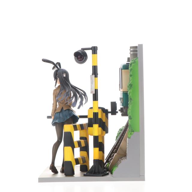 【中古即納】[FIG] eStream Store限定 SHIBUYA SCRAMBLE FIGURE 桜島麻衣(さくらじままい) -江ノ電 Ver.- 青春ブタ野郎はバニーガール先輩の夢を見ない 1/7 完成品 フィギュア eStream/アルファサテライト(20220531)_5