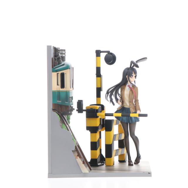 【中古即納】[FIG] eStream Store限定 SHIBUYA SCRAMBLE FIGURE 桜島麻衣(さくらじままい) -江ノ電 Ver.- 青春ブタ野郎はバニーガール先輩の夢を見ない 1/7 完成品 フィギュア eStream/アルファサテライト(20220531)_7