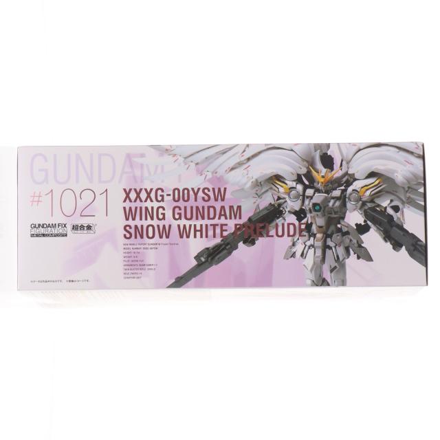 【中古即納】[FIG] (再販) 魂ウェブ商店限定 GUNDAM FIX FIGURATION METAL COMPOSITE ウイングガンダムスノーホワイトプレリュード 新機動戦記ガンダムW Frozen Teardrop(ウイング フローズンティアドロップ) 完成品 可動フィギュア バンダイスピリッツ(20240517)_1