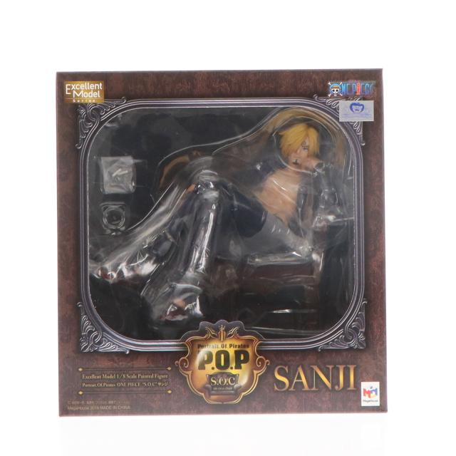 【中古即納】[FIG] Portrait.Of.Pirates P.O.P S.O.C サンジ ONE PIECE(ワンピース) 1/8 完成品 フィギュア 一部店舗 オンラインショップ限定 メガハウス(20160831)