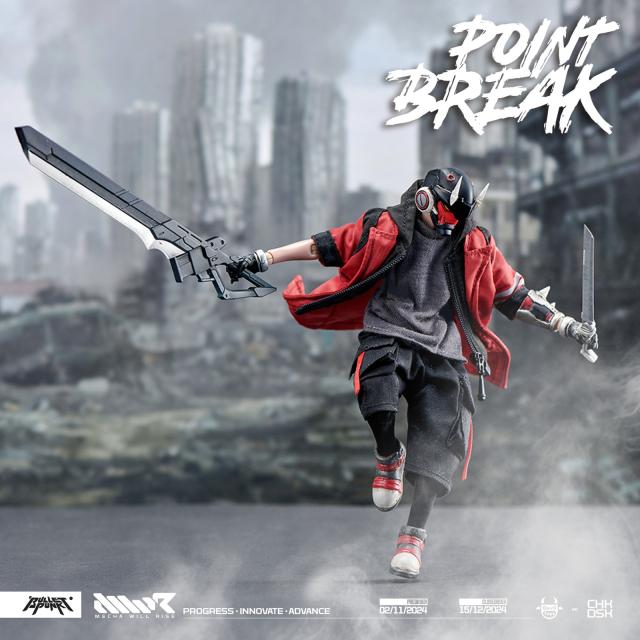【中古即納】[FIG] DXIII(Point Break Version) 1:12 Scale Action Figure POINT BREAK(ポイント・ブレイク) 1/12 完成品 可動フィギュア Devil Toys(デビルトイズ)(20250630)