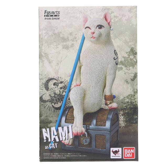 【中古即納】[FIG] 魂ウェブ商店限定 フィギュアーツZERO Artist Special ナミ as ネコ ONE PIECE(ワンピース) 完成品 フィギュア バンダイ(20120531)