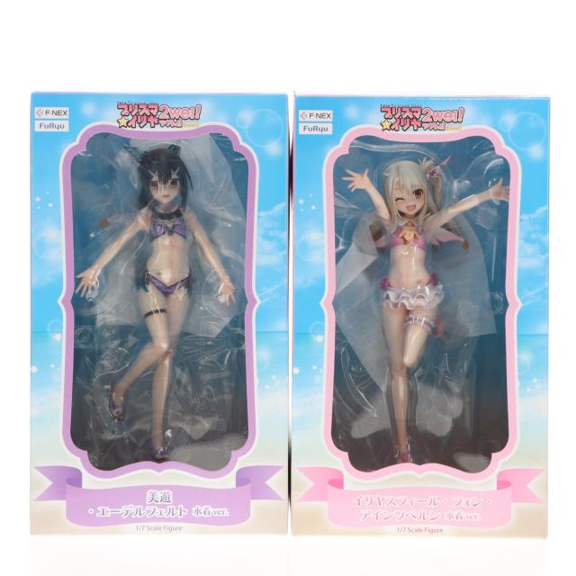 イリヤ＆美遊 水着ver.スペシャルセット FURYU HOBBY MALL限定 イリヤ&美遊 水着ver. スペシャルセット 1/7スケールフィギュア