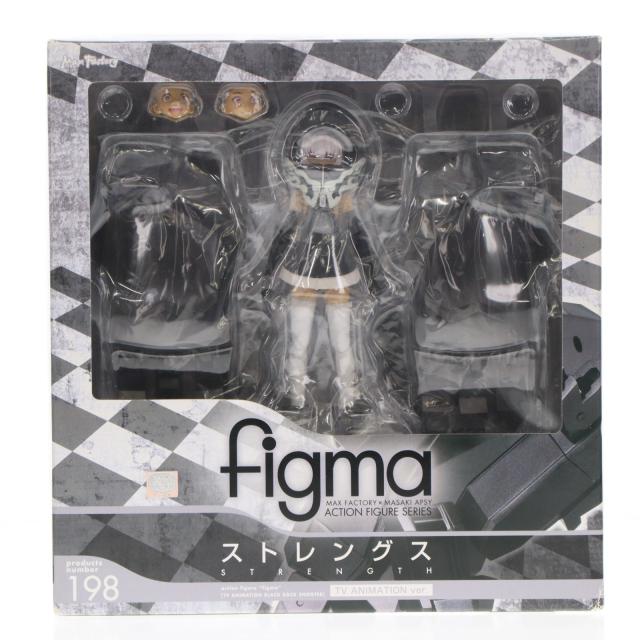 中古即納[FIG] ブラック☆ロックシューター figma ストレングス TV.Ver