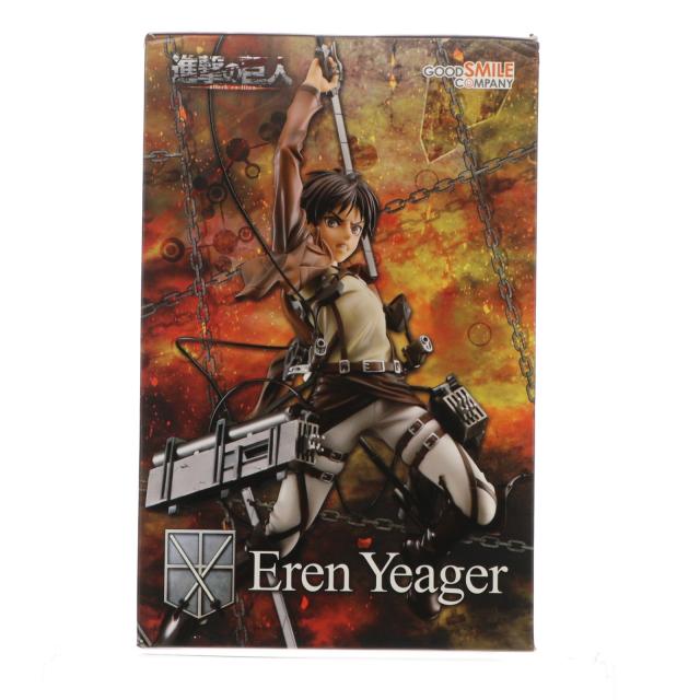 【中古即納】[FIG] エレン・イェーガー 進撃の巨人 1/8 完成品 フィギュア グッドスマイルカンパニー(20150725)_1