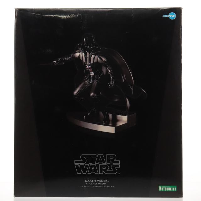 【中古即納】[FIG] ARTFX ダース・ベイダー ジェダイの帰還版 STAR WARS(スター・ウォーズ) エピソード6/ジェダイの帰還 1/7 簡易組立キット フィギュア(SW61) コトブキヤ(20110906)