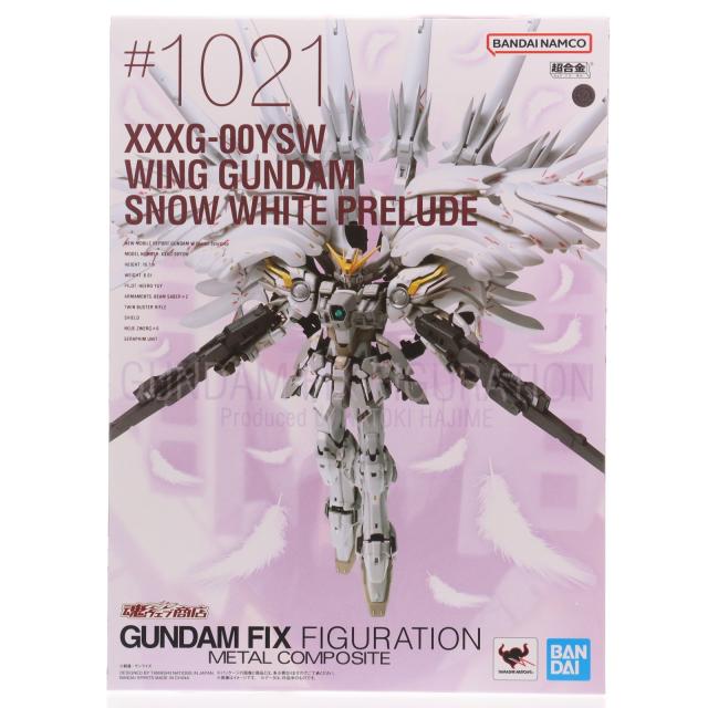【中古即納】[FIG] (再販) 魂ウェブ商店限定 GUNDAM FIX FIGURATION METAL COMPOSITE ウイングガンダムスノーホワイトプレリュード 新機動戦記ガンダムW Frozen Teardrop(ウイング フローズンティアドロップ) 完成品 可動フィギュア バンダイスピリッツ(20240517)