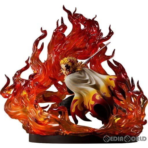 【中古即納】[FIG] 煉獄杏寿郎(れんごくきょうじゅろう) 完全版 鬼滅の刃 1/4 完成品 フィギュア GOODSMILE ONLINE SHOP アニメイト あみあみ Amazon.co.jp限定 FREEing(フリーイング)(20221231)