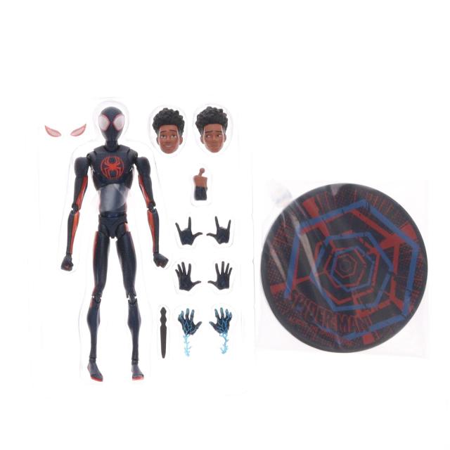 【中古即納】[FIG] TAMASHII NATIONS STORE限定 S.H.Figuarts(フィギュアーツ) スパイダーマン(マイルス・モラレス)(スパイダーマン:アクロス・ザ・スパイダーバース)-1610 ROOFTOP VER.- 完成品 可動フィギュア バンダイスピリッツ(20240913)_4