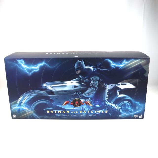 【中古即納】[FIG] ムービー・マスターピース バットマン バットサイクル ザ・フラッシュ 1/6 完成品 可動フィギュア(MMS705) ホットトイズ(20250131)