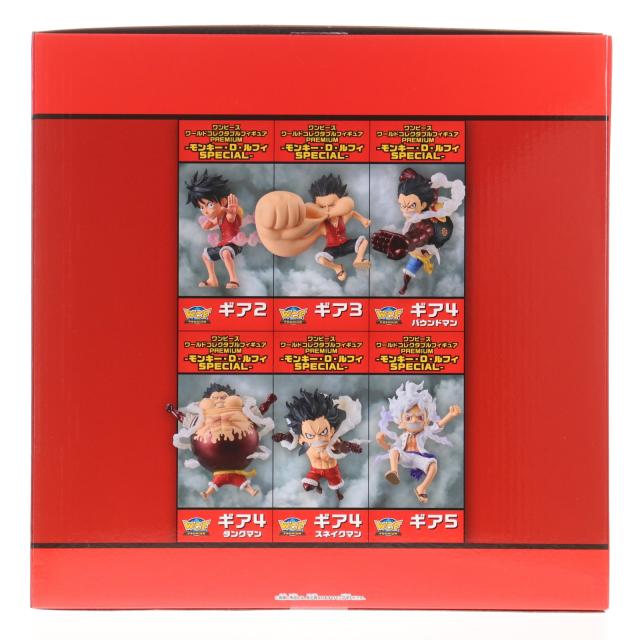 【中古即納】[FIG] モンキー・D・ルフィ(6体セット) ONE PIECE(ワンピース) ワールドコレクタブルフィギュア PREMIUM-モンキー・D・ルフィ SPECIAL- 完成品 フィギュア バンダイスピリッツ(20241231)