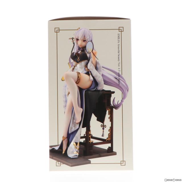 【中古即納】[FIG] カドカワストア限定 KDcolle エミリア優雅美人ver. Re:ゼロから始める異世界生活 1/7 完成品 フィギュア KADOKAWA(カドカワ)(20230331)_1