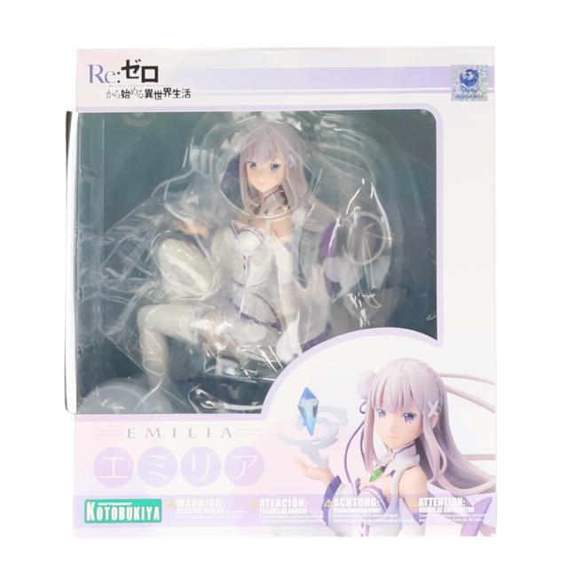 【中古即納】[FIG] エミリア Re:ゼロから始める異世界生活 1/8 完成品 フィギュア(PP646) コトブキヤ(20200426)