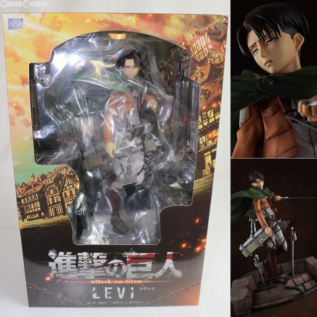 【中古即納】[FIG] リヴァイ 進撃の巨人 1/7 完成品 フィギュア PULCHRA(プルクラ)(20140905)