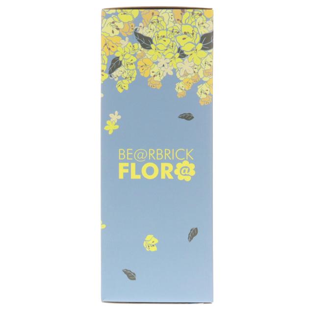 【中古即納】[FIG] BE@RBRICK(ベアブリック) FLOR@ GOLDEN SHOWER FLOWERS(ゴールデンシャワー フラワーズ) 400% 完成品 可動フィギュア メディコム・トイ(20220731)_1