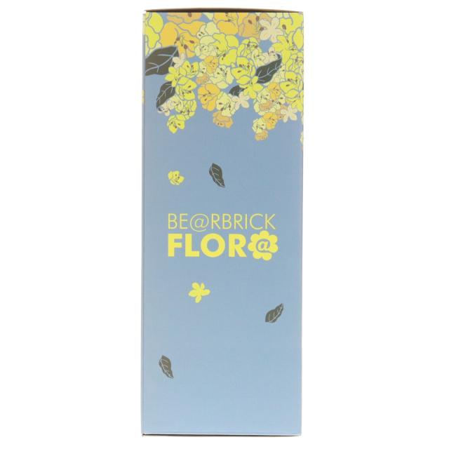 【中古即納】[FIG] BE@RBRICK(ベアブリック) FLOR@ GOLDEN SHOWER FLOWERS(ゴールデンシャワー フラワーズ) 400% 完成品 可動フィギュア メディコム・トイ(20220731)_3