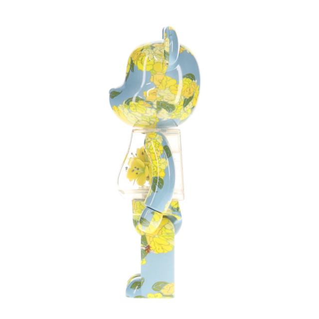 【中古即納】[FIG] BE@RBRICK(ベアブリック) FLOR@ GOLDEN SHOWER FLOWERS(ゴールデンシャワー フラワーズ) 400% 完成品 可動フィギュア メディコム・トイ(20220731)_5