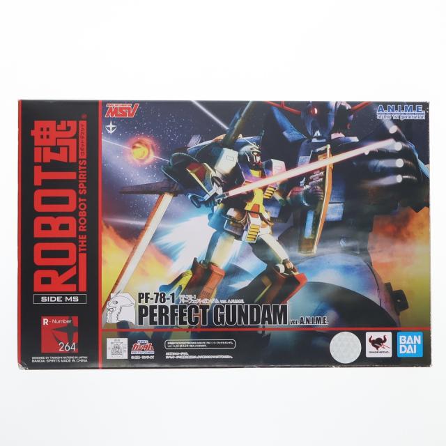 【中古即納】[FIG] ROBOT魂(SIDE MS) PF-78-1 パーフェクトガンダム ver. A.N.I.M.E. プラモ狂四郎 完成品 可動フィギュア バンダイスピリッツ(20200523)