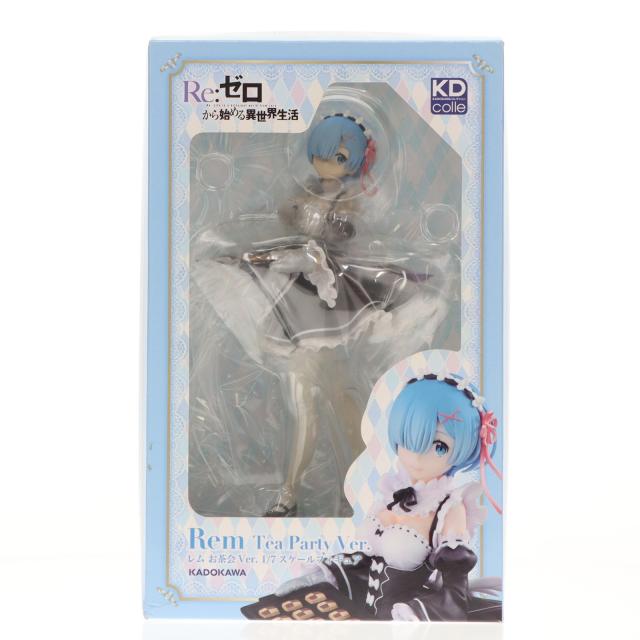 【中古即納】[FIG] レム お茶会Ver. Re:ゼロから始める異世界生活 1/7 完成品 フィギュア KADOKAWA(カドカワ)(20200520)
