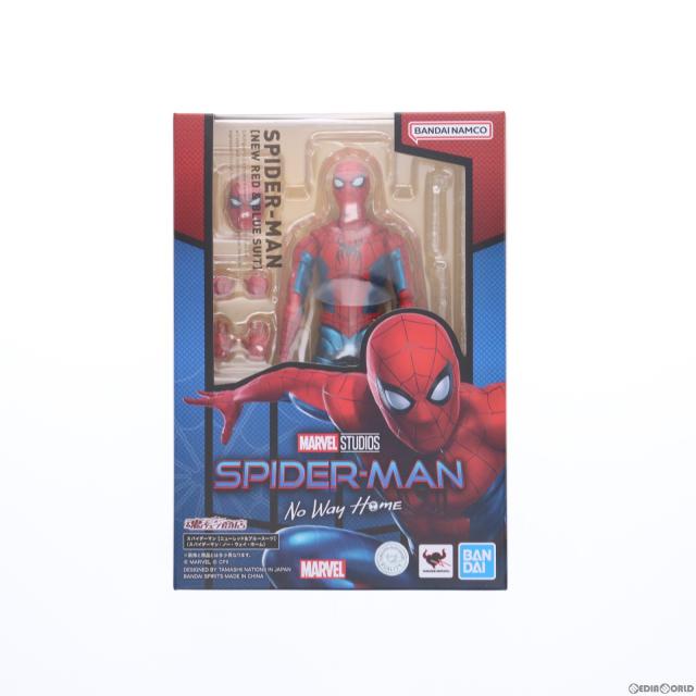 【中古即納】[FIG] 魂ウェブ商店限定 S.H.Figuarts(フィギュアーツ) スパイダーマン[ニューレッド ブルースーツ](スパイダーマン:ノー・ウェイ・ホーム) 完成品 可動フィギュア バンダイスピリッツ(20240125)