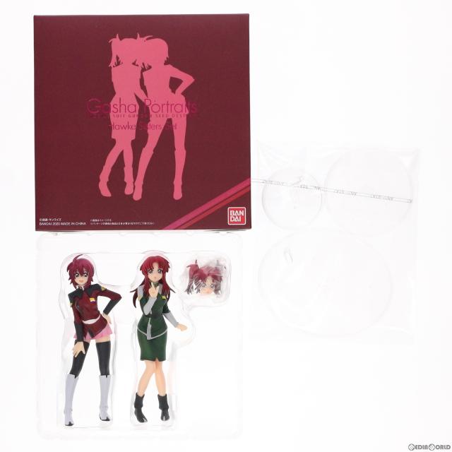 【中古即納】[FIG] プレミアムバンダイ限定 GashaPortraits(ガシャポートレイツ) ホーク姉妹セット 機動戦士ガンダム