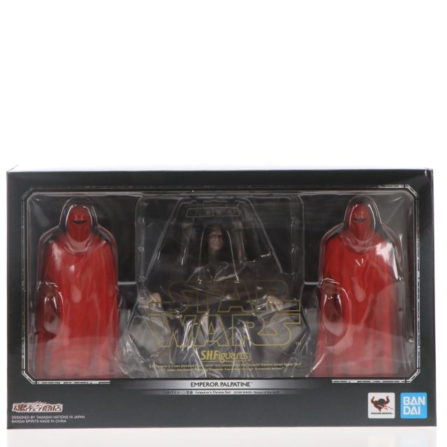 【中古即納】[FIG] 魂ウェブ商店限定 S.H.Figuarts(フィギュアーツ) パルパティーン皇帝-Emperor s Throne Set- STAR WARS(スター・ウォーズ) エピソード6/ジェダイの帰還 完成品 可動フィギュア バンダイスピリッツ(20200630)