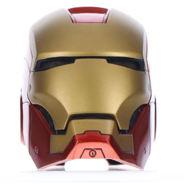 【中古即納】[FIG] サンディエゴ コミコン(SDCC2011)限定 アイアンマン and ウォーマシン ヘルメット 3PK アイアンマン2 1/3 レプリカ 完成品 フィギュア サイドショウ(20111231)