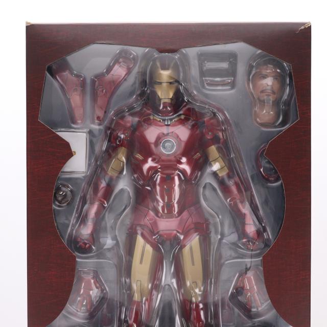【中古即納】[FIG] ムービー・マスターピース アイアンマン・マーク4 アイアンマン2 1/6スケールアクションフィギュア(MM#123) ホットトイズ(20101231)
