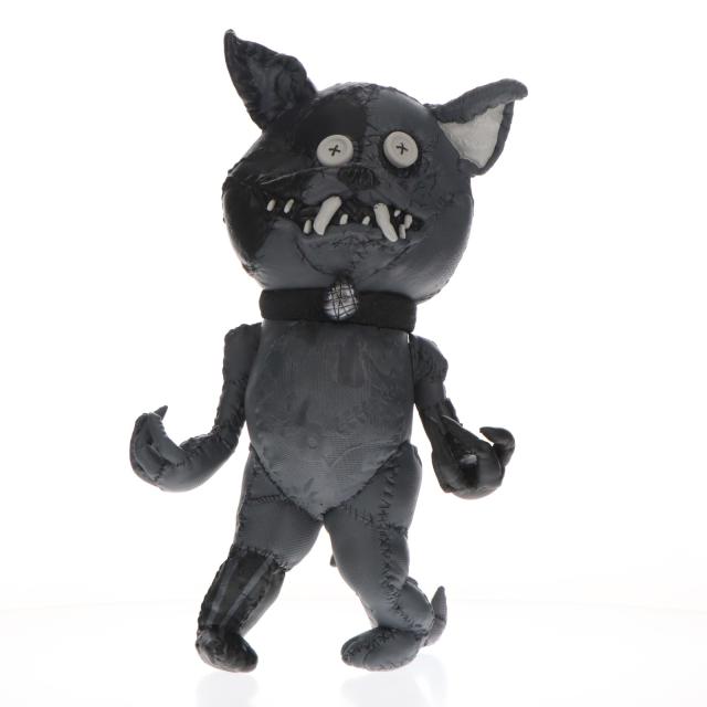 【中古即納】[FIG] Anne Valerie Dupond × MAMES「BUTTON」STATUE Leather BLACK 完成品 フィギュア AKASHIC RECORDS 2G OSAKA限定 メディコム・トイ(20201016)_4