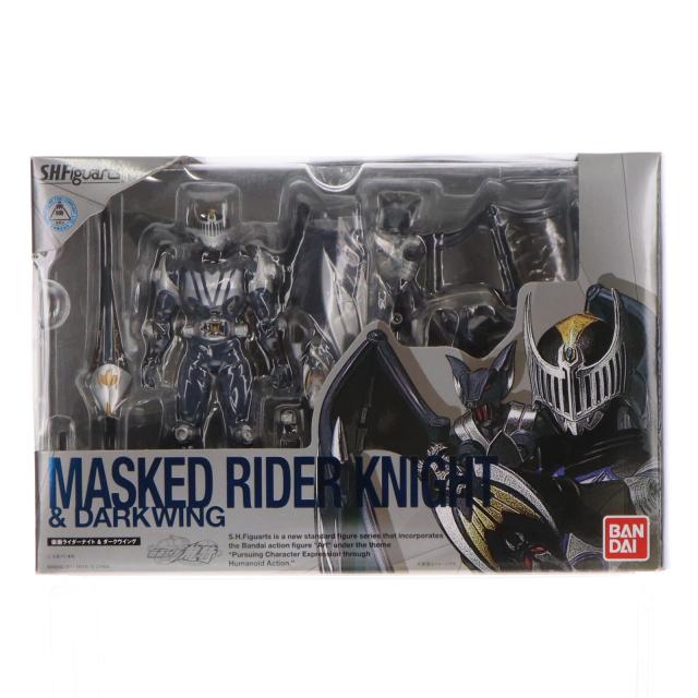 【中古即納】[FIG] S.H.Figuarts(フィギュアーツ) 仮面ライダーナイト ダークウイングセット 仮面ライダー龍騎 完成品 可動フィギュア バンダイ(20111123)
