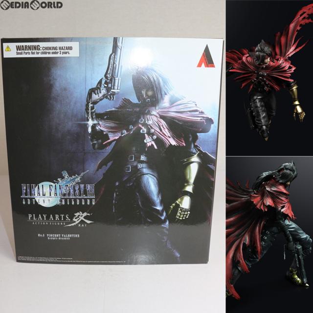 【中古即納】[FIG] PLAY ARTS改(プレイアーツ改) ヴィンセント・ヴァレンタイン FINAL FANTASY VII ADVENT CHILDREN(ファイナルファンタジー7) 完成品 可動フィギュア スクウェア・エニックス(20130928)