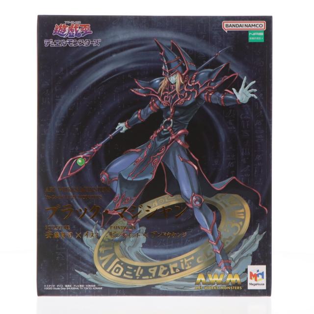 【中古即納】[FIG] ART WORKS MONSTERS ブラック・マジシャン 遊☆戯☆王デュエルモンスターズ 完成品 フィギュア プレミアムバンダイ オンラインショップ限定 メガハウス(20220731)
